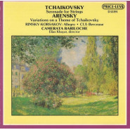 Tchaikovsky: Serenade for Strings / Arensky: Variations on a Theme of Tchaikovsky / Rimsky-Korsakov: Allegro / Cui: Berceuse