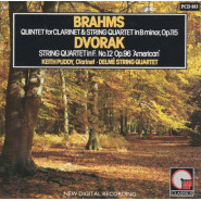 Brahms: Clarinet Quintet / Dvořák: String Quartet no. 12