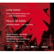 Luigi Nono: Como una ola de fuerza y luz / .....sofferte onde serene… / Paulo de Assis: unfolding waves… con luigi nono
