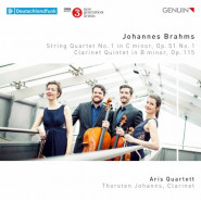 String Quartet no. 1 in C minor, op. 51 no. 1 / Clarinet Quintet in B minor, op. 115