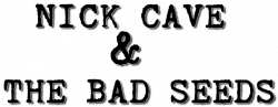 Nick Cave and the Bad Seeds logo Ник Кэйв логотип